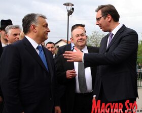 Orbán Viktor látogatása Szerbiában