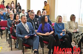 Rendezvények Antalfalván az anyanyelv nemzetközi napja alkalmából (Fotó: Ótos András felvétele)
