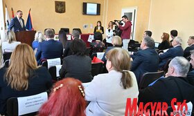Rendezvények Antalfalván az anyanyelv nemzetközi napja alkalmából (Fotó: Ótos András felvétele)