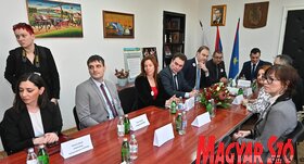 Rendezvények Antalfalván az anyanyelv nemzetközi napja alkalmából (Fotó: Ótos András felvétele)