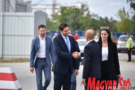 Születésnapot ünnepeltek és fejlesztést adtak át a Gebi Kft.-ben  (Molnár Edvárd felvétele)