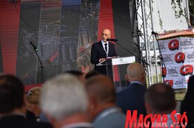 Születésnapot ünnepeltek és fejlesztést adtak át a Gebi Kft.-ben  (Molnár Edvárd felvétele)