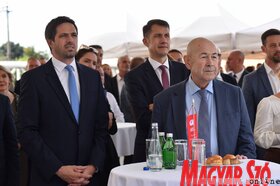 Születésnapot ünnepeltek és fejlesztést adtak át a Gebi Kft.-ben  (Molnár Edvárd felvétele)