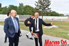 Születésnapot ünnepeltek és fejlesztést adtak át a Gebi Kft.-ben  (Molnár Edvárd felvétele)
