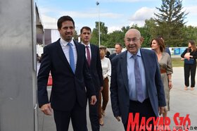 Születésnapot ünnepeltek és fejlesztést adtak át a Gebi Kft.-ben  (Molnár Edvárd felvétele)