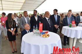 Születésnapot ünnepeltek és fejlesztést adtak át a Gebi Kft.-ben  (Molnár Edvárd felvétele)