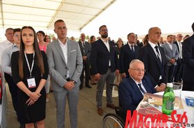 Születésnapot ünnepeltek és fejlesztést adtak át a Gebi Kft.-ben  (Molnár Edvárd felvétele)