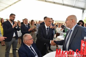 Születésnapot ünnepeltek és fejlesztést adtak át a Gebi Kft.-ben  (Molnár Edvárd felvétele)