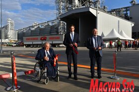 Születésnapot ünnepeltek és fejlesztést adtak át a Gebi Kft.-ben  (Molnár Edvárd felvétele)