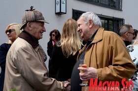 Nikola Zarić alkotását avatták fel a a Limáni parkban (Dávid Csilla felvétele)