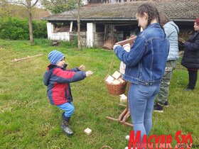 Szent György-napi foglalkozáson járt a topolyai Gorica óvoda Alma csoportja