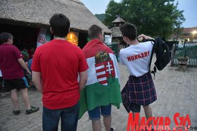 Temerini szurkolók a magyar–belga mérkőzésen