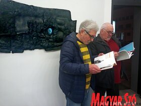 Varga Valentin tárlatának megnyitója a Vajdasági Képzőművészek Egyesületeinek Szövetsége (SULUV) Galériában (Dávid Csilla felvétele)