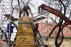 Az MNT kezdeményezte a szobor restaurálását és eredeti helyére való visszahelyezését