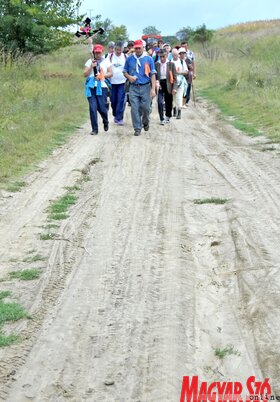 Zarándokúton Moholról Doroszló felé