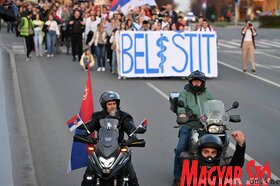 Tüntetés Szabadkán
