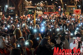 Tüntetés Szabadkán