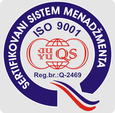 ISO 9001 Certified company